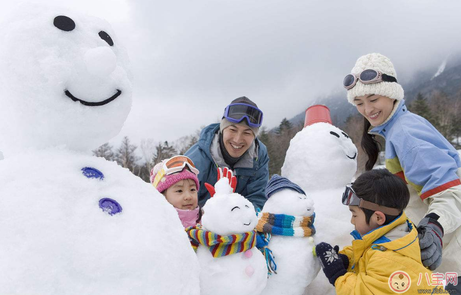 带孩子堆雪人发心情说说朋友圈 下雪带孩子堆雪人感言说说朋友圈(图7)