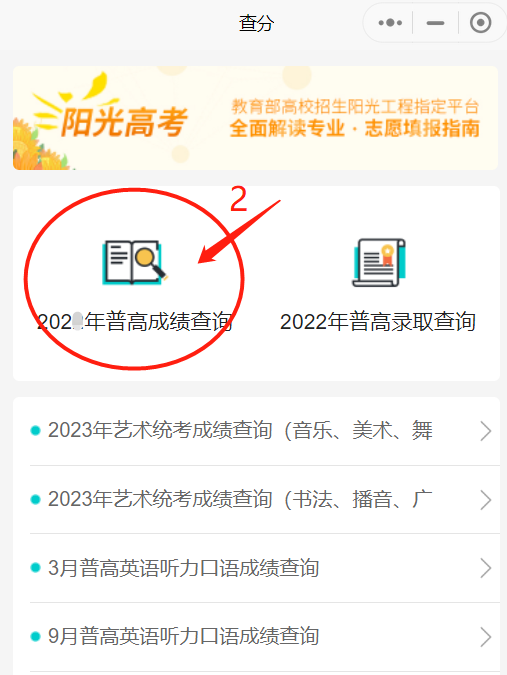 2023年云南高考成绩查询入口www.ynzs.cn/gk-2023-cf-00/web.html(图6)